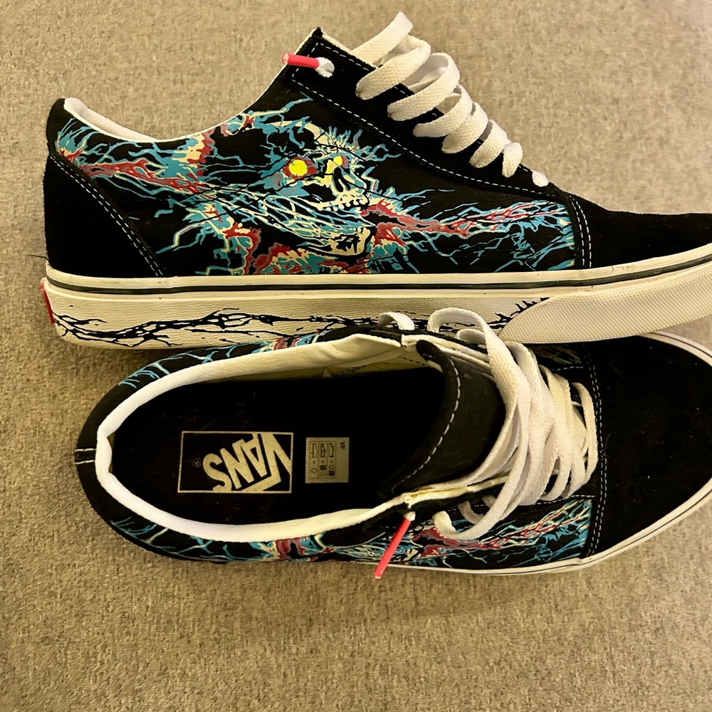 Vans Old Skool Zap Graphic Sneakers Men’s Size 10 NWOT